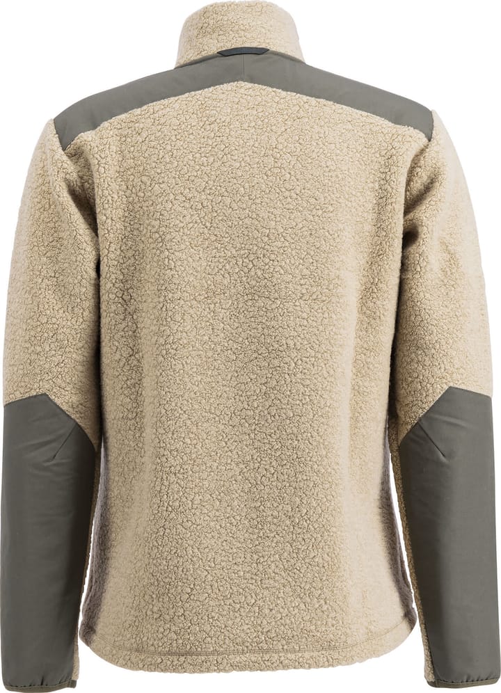 Lundhags Men's Saruk Wool Pile Mid Full Zip Sand Lundhags