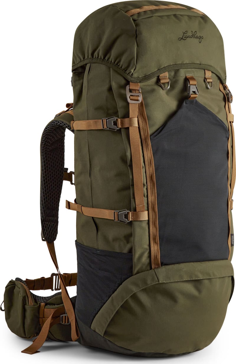 Saruk Pro 60 L Regular Short Forest Green Lundhags