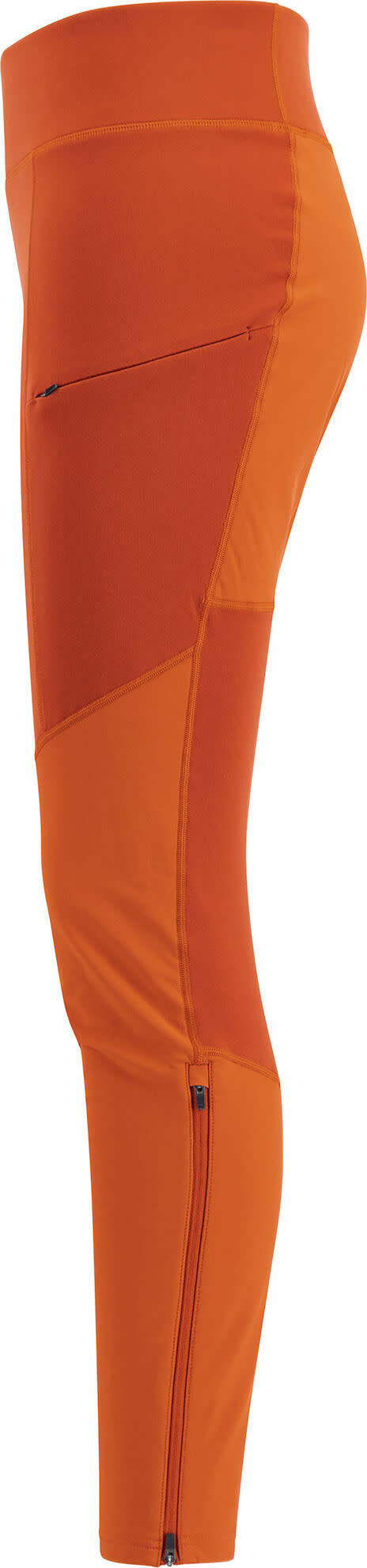 Women's Fulu Wool Tights Mellow Red