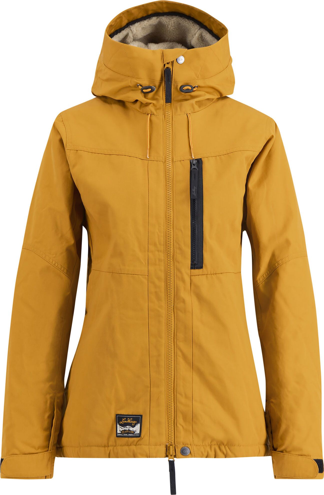 Lundhags Women's Järpen Pile Jacket  Dark Gold