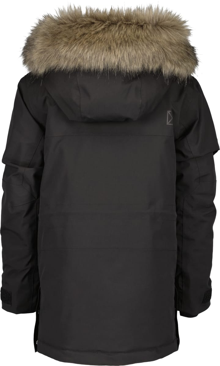 Didriksons Kids' Magnetit Parka 2 Black Didriksons