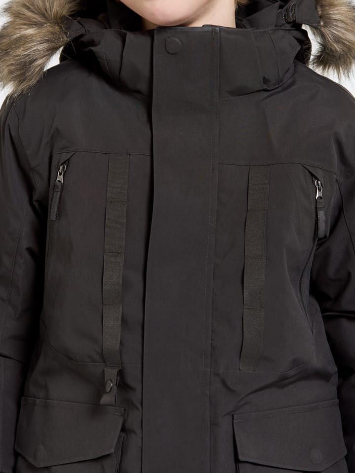 Didriksons Kids' Magnetit Parka 2 Black Didriksons