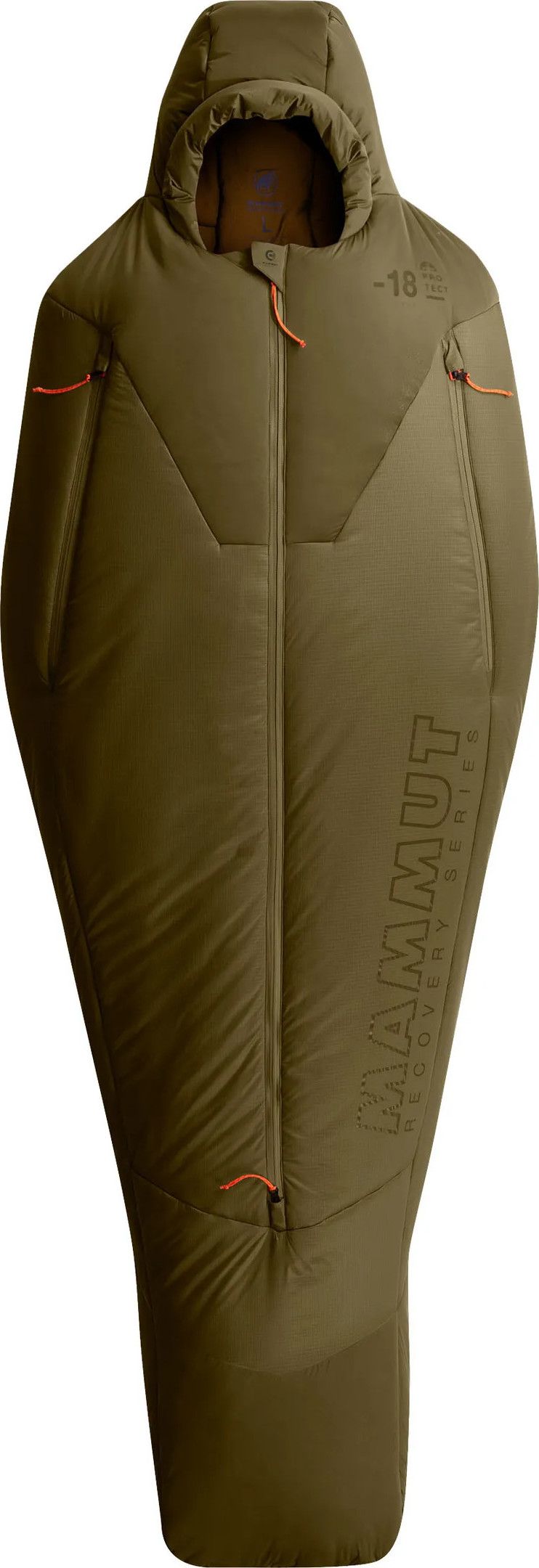 Mammut Protect Fiber Bag XL -18c Olive XL