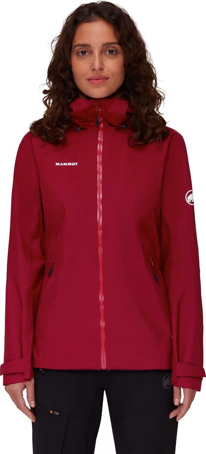 Mammut Women's Convey Tour HS Hooded Jacket Blood Red-Black Mammut