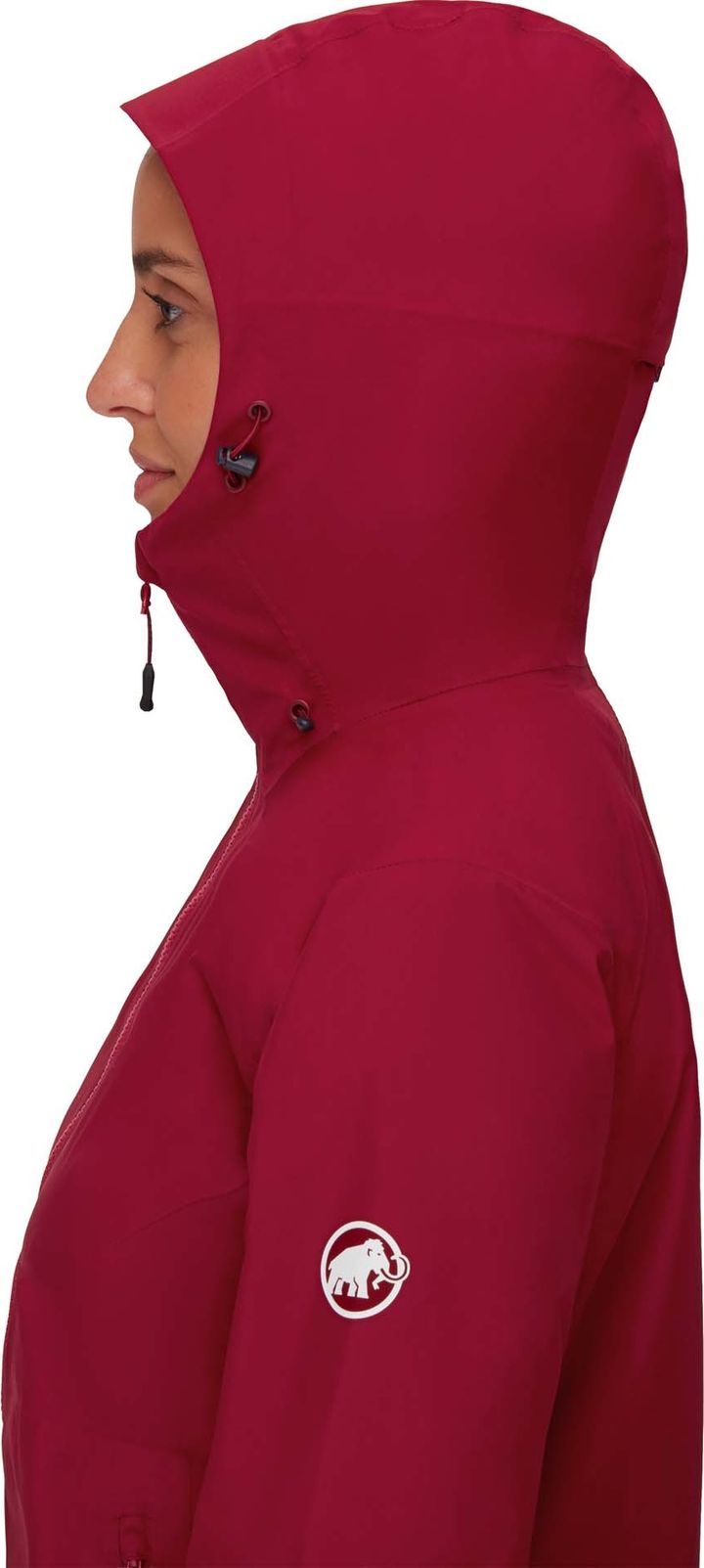 Mammut Women's Convey Tour HS Hooded Jacket Blood Red-Black Mammut