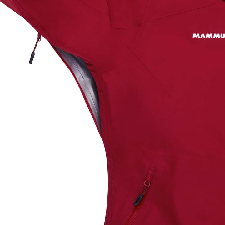 Mammut Women's Convey Tour HS Hooded Jacket Blood Red-Black Mammut