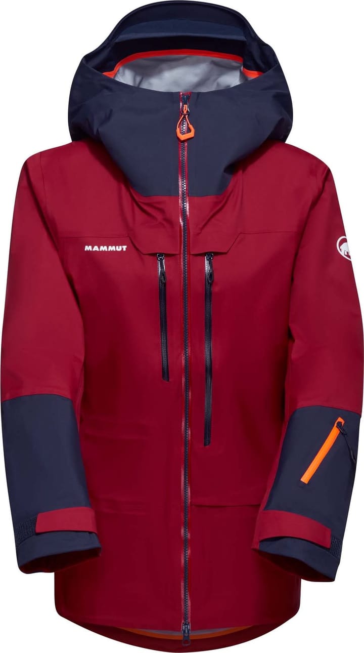 Mammut Women's Haldigrat Air HS Hooded Jacket Blood Red-Marine Mammut