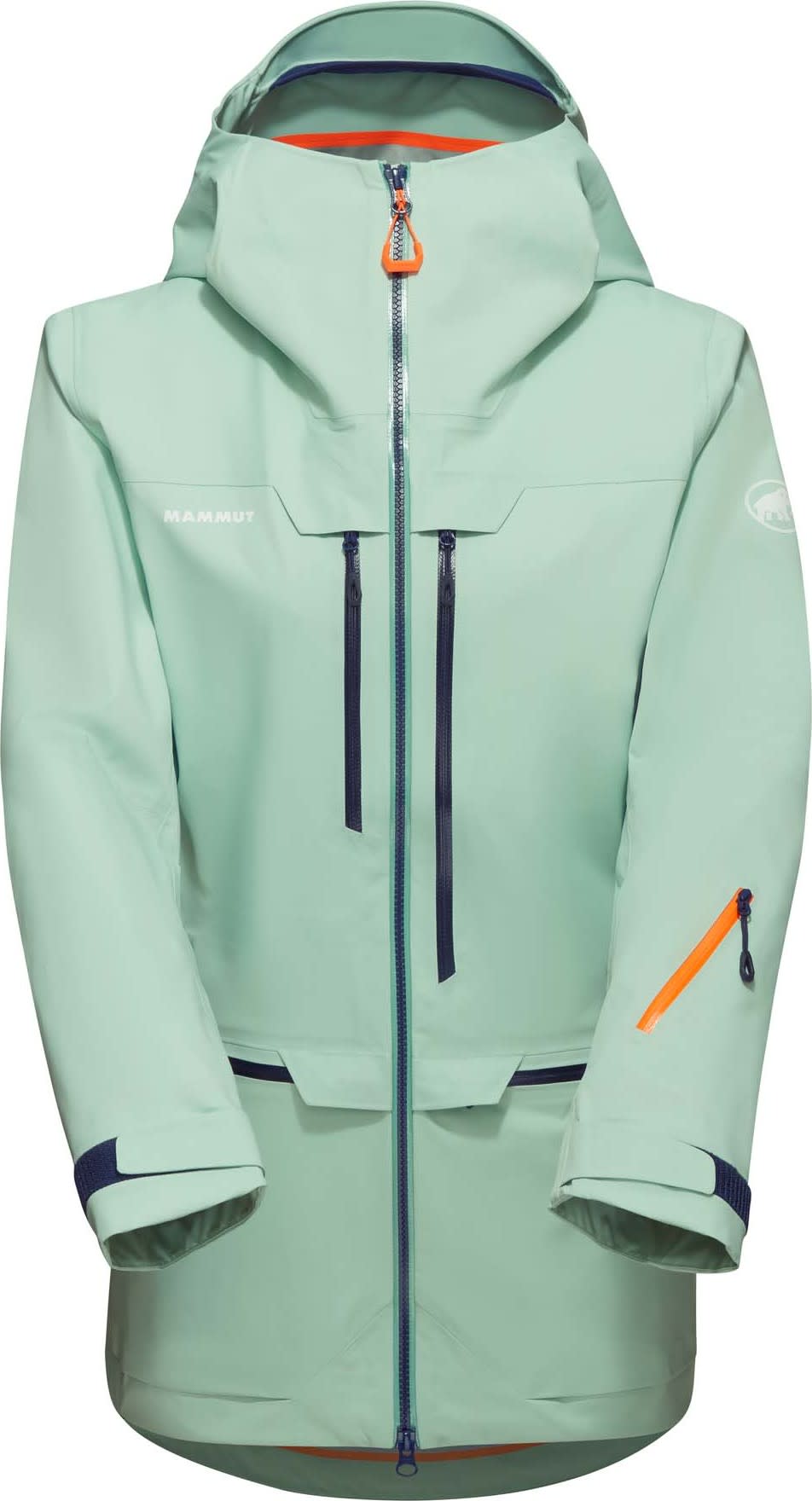 Mammut Women’s Haldigrat HS Hooded Jacket Neo Mint-Marine