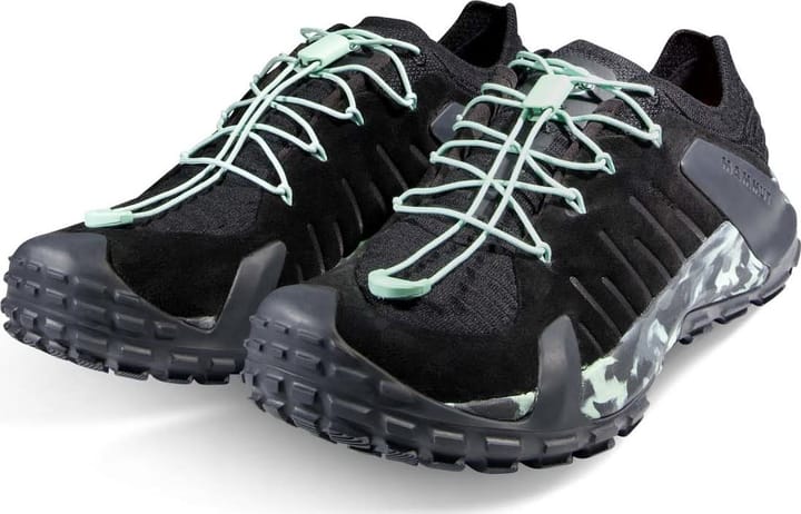 Mammut Women's Hueco II Low GORE-TEX Black-Neo Mint Mammut