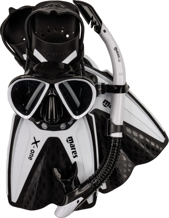 Mares X-One Marea Set Snorkeling White Mares