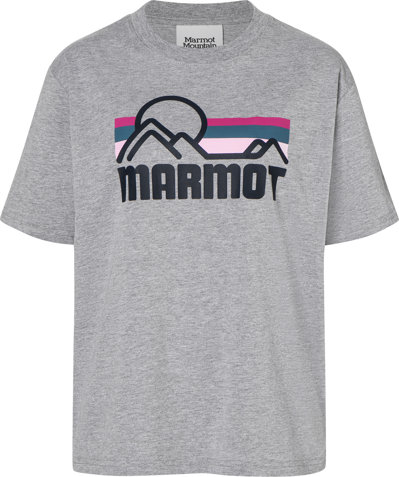 Marmot Women’s Coastal Tee Short Sleeve Grey Heather