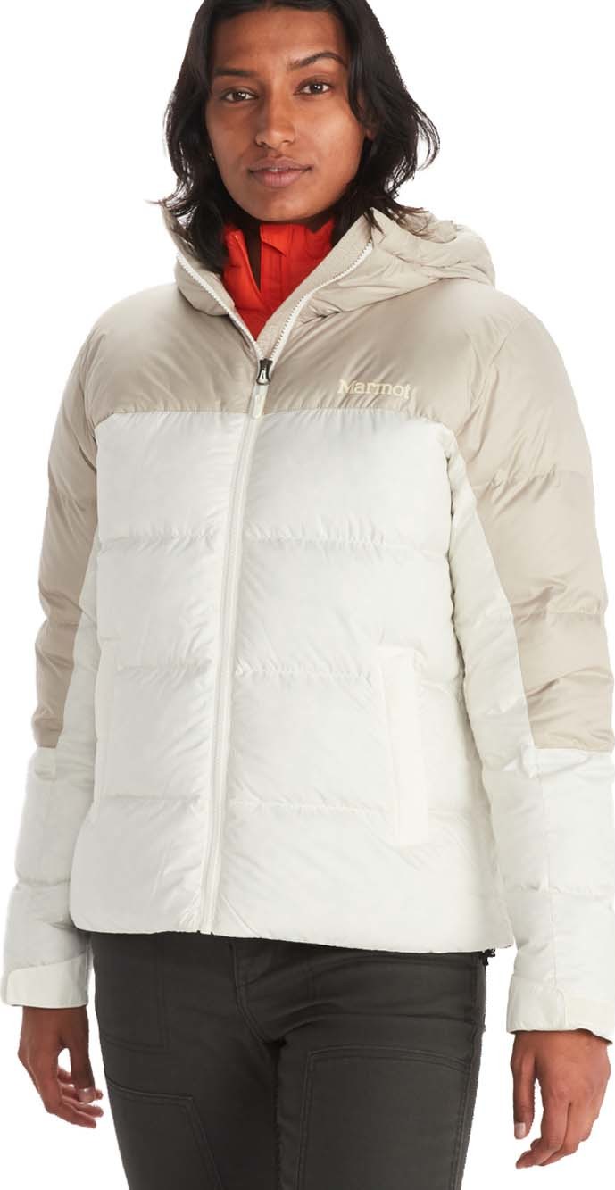 Marmot Women s Guides Down Hoody White Black Buy Marmot Women s Guides Down Hoody White Black here Outnorth