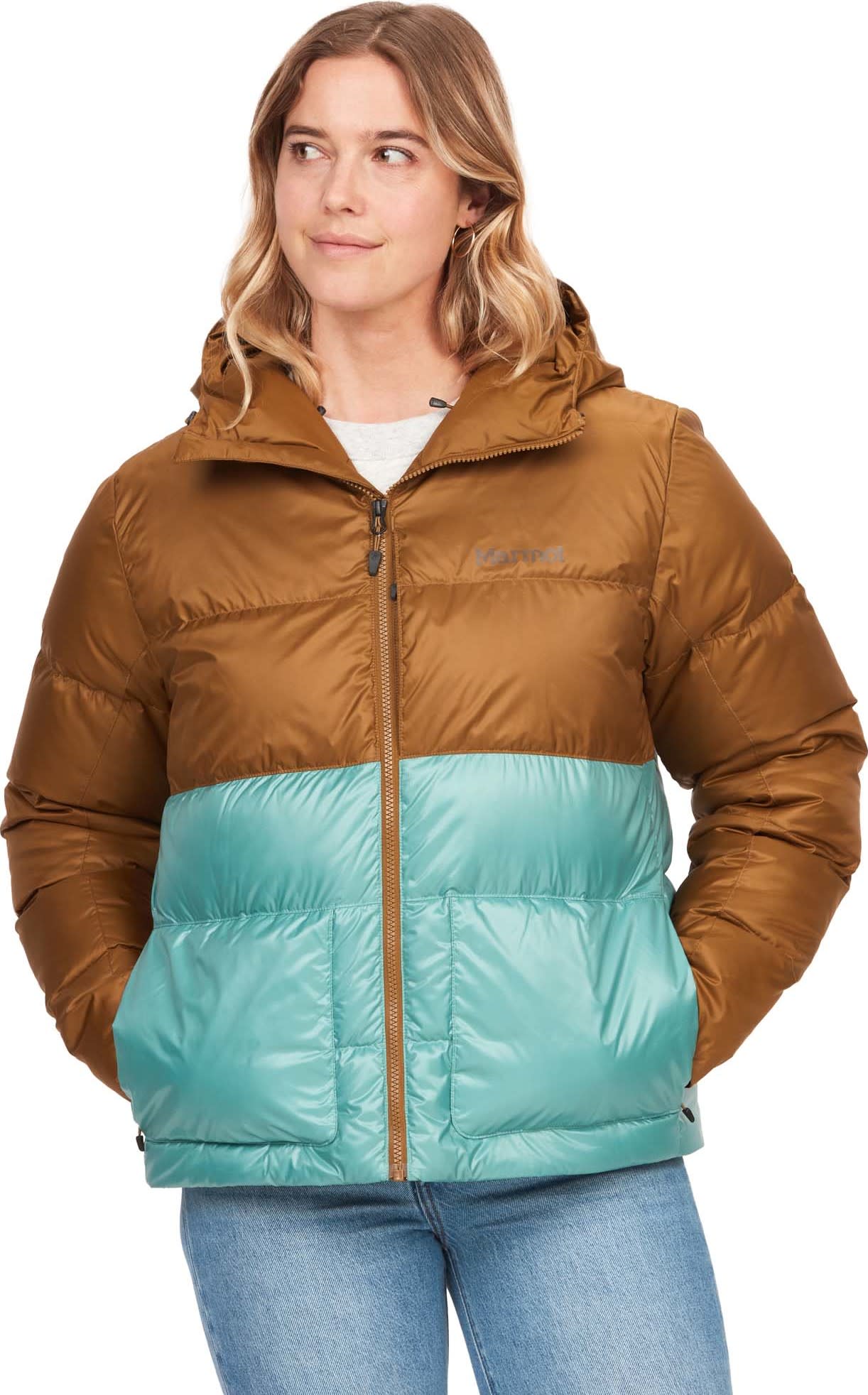 Marmot Women’s Guides Down Hoody Hazel/Blue Agave