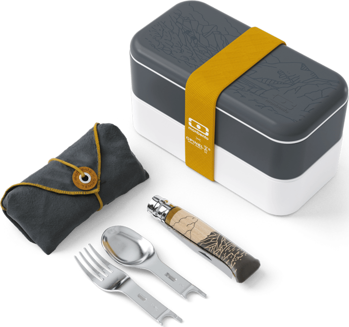 Opinel On-the-go Lunch Kit Monbento x Opinel Gray/White Opinel