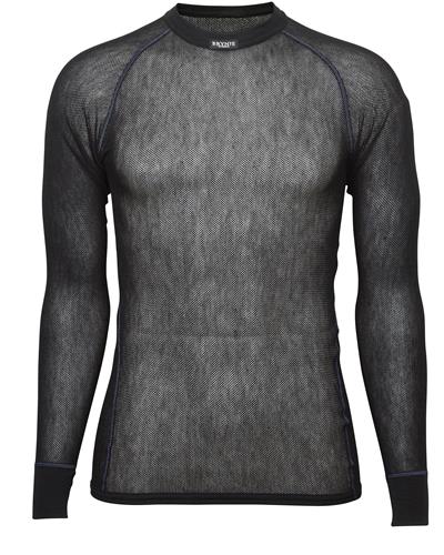 Baselayer Top | Unisex Wool Thermo Light Shirt | Brynje