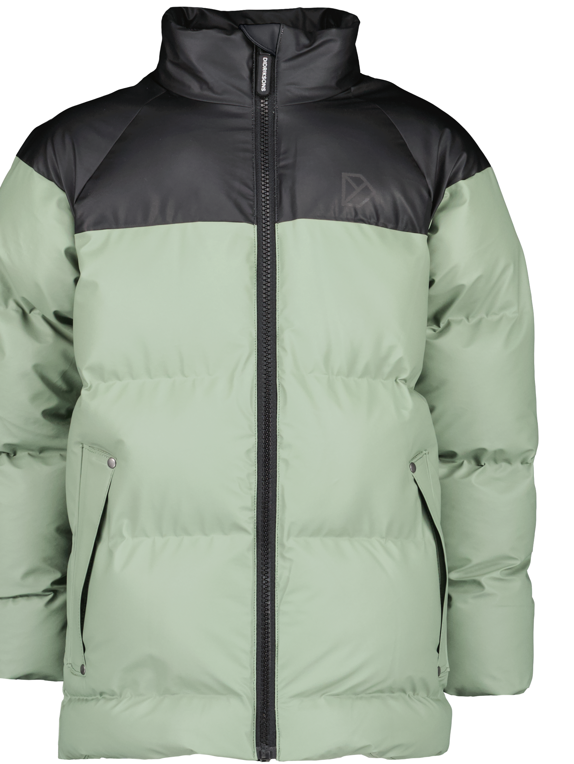 Didriksons Kids’ Mega Galon Jacket Light Moss