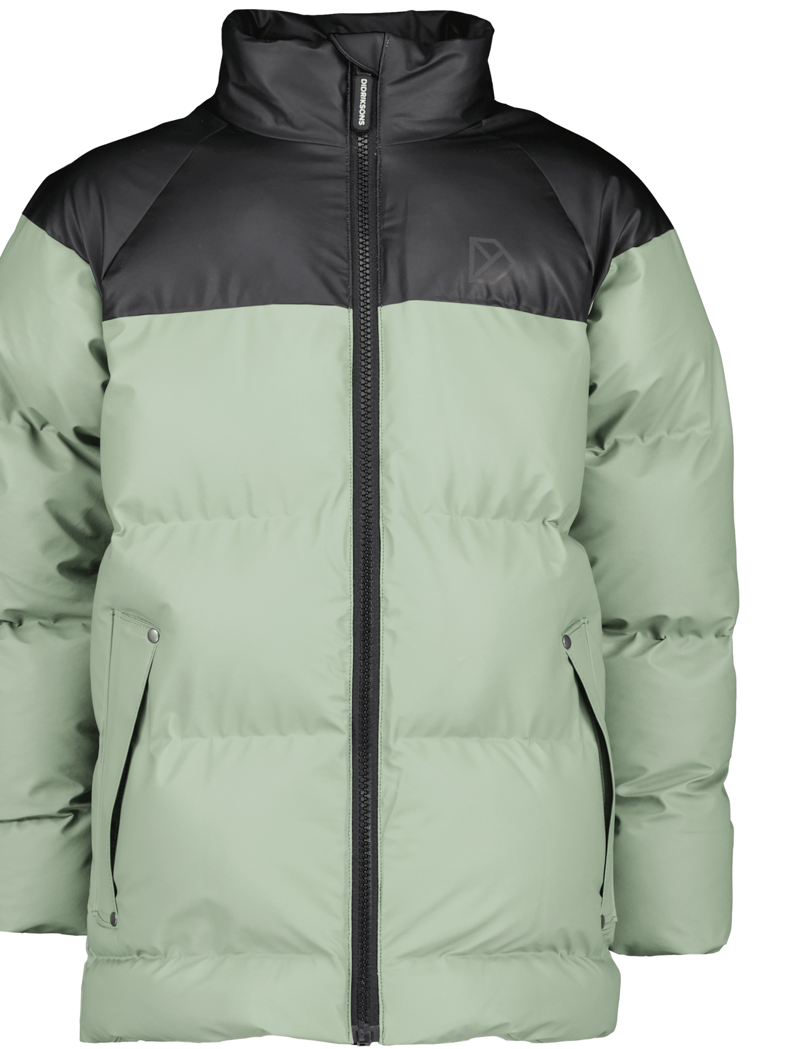 Didriksons Kids' Mega Galon Jacket Light Moss