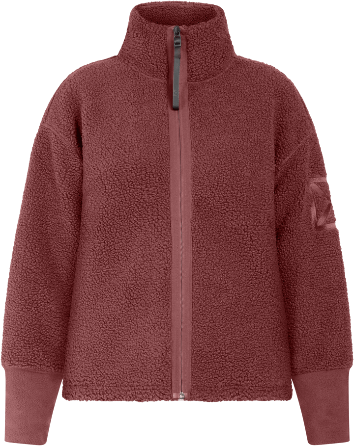 Didriksons Women's Mella Full Zip 3 Old Rust Didriksons