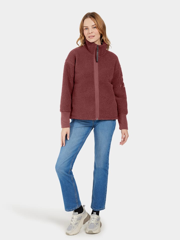 Didriksons Women's Mella Full Zip 3 Old Rust Didriksons