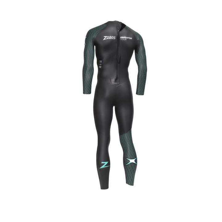 Zoggs Men's Preadator Tour FS Triathlon Wetsuit Black/Blue Zoggs