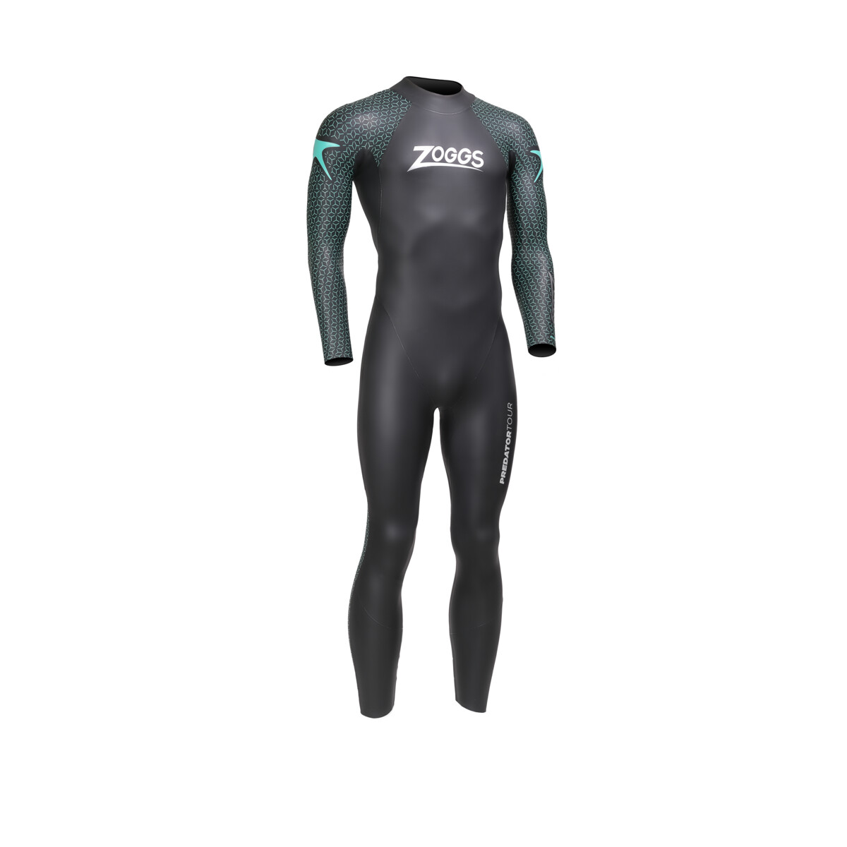 Zoggs Men’s Preadator Tour FS Triathlon Wetsuit Black/Blue