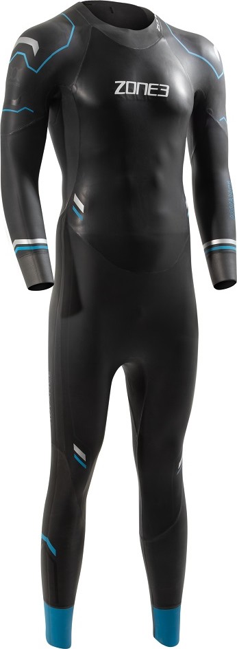 Zone3 Mens’ Advance Wetsuit Black/Blue