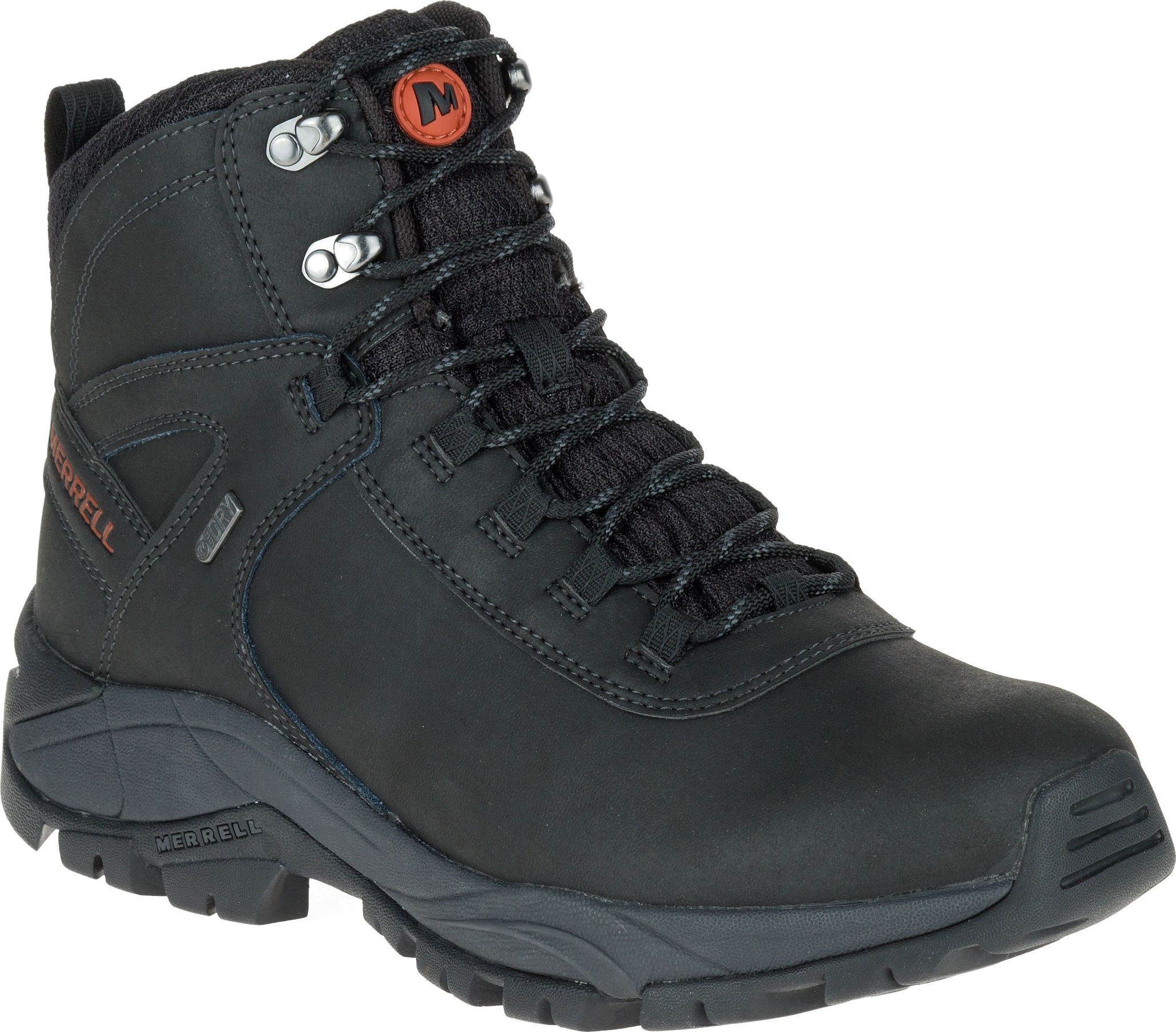 Merrell Men s Vego Mid Leather Waterproof Black Buy Merrell Men s Vego Mid Leather Waterproof Black here Outnorth