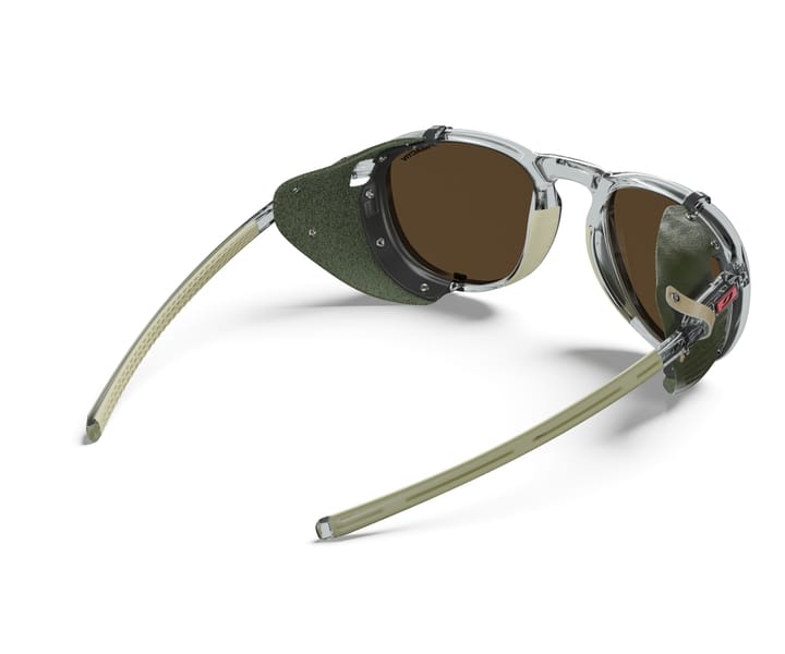 Julbo Millenium Spectron 4 Shiny Translucent Gray/khaki/beige Reactiv 2-4 Blue Flash Julbo