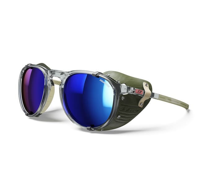 Julbo Millenium Spectron 4 Shiny Translucent Gray/khaki/beige Reactiv 2-4 Blue Flash Julbo