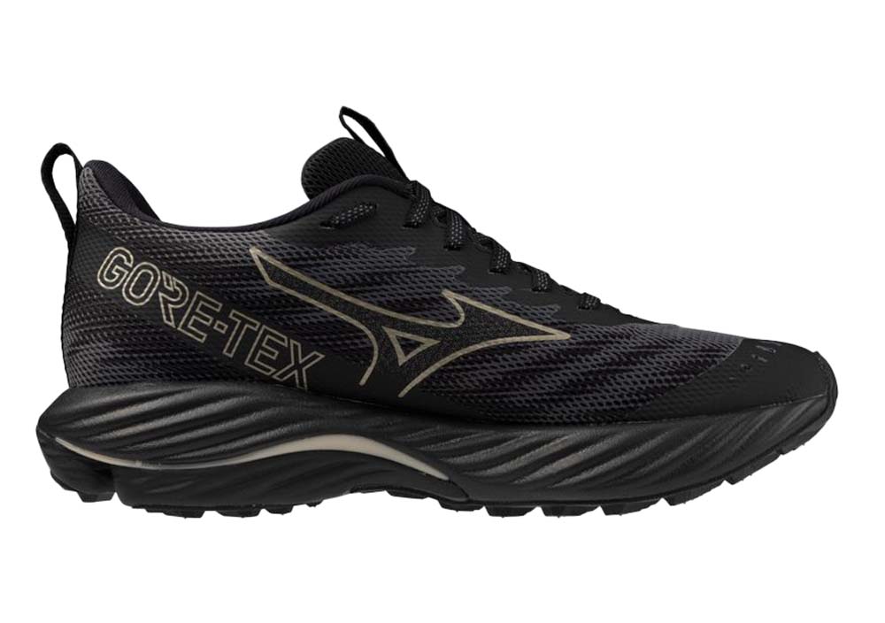 Mizuno Women’s Wave Rider GORE-TEX 2 Iron Gate/Ge Gold/Black