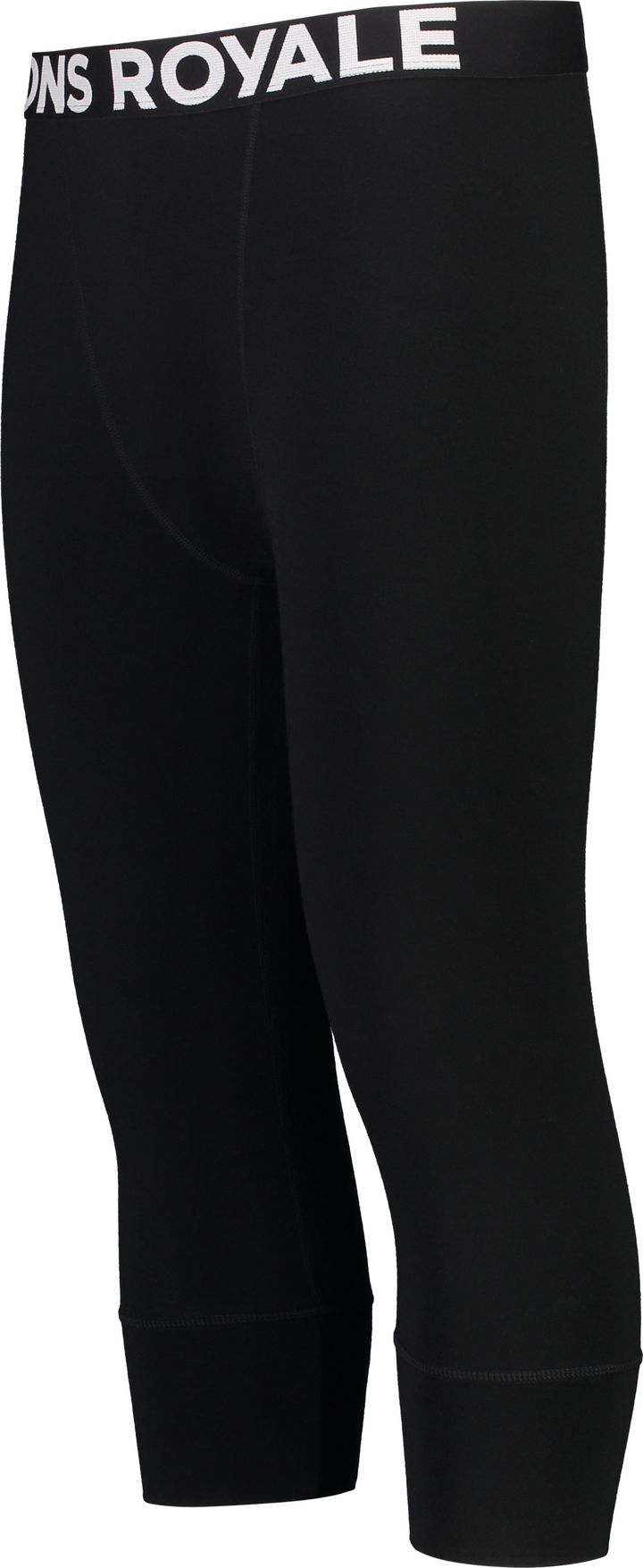 Mons Royale Men's Cascade Merino Flex 200 3/4 Legging Black Mons Royale