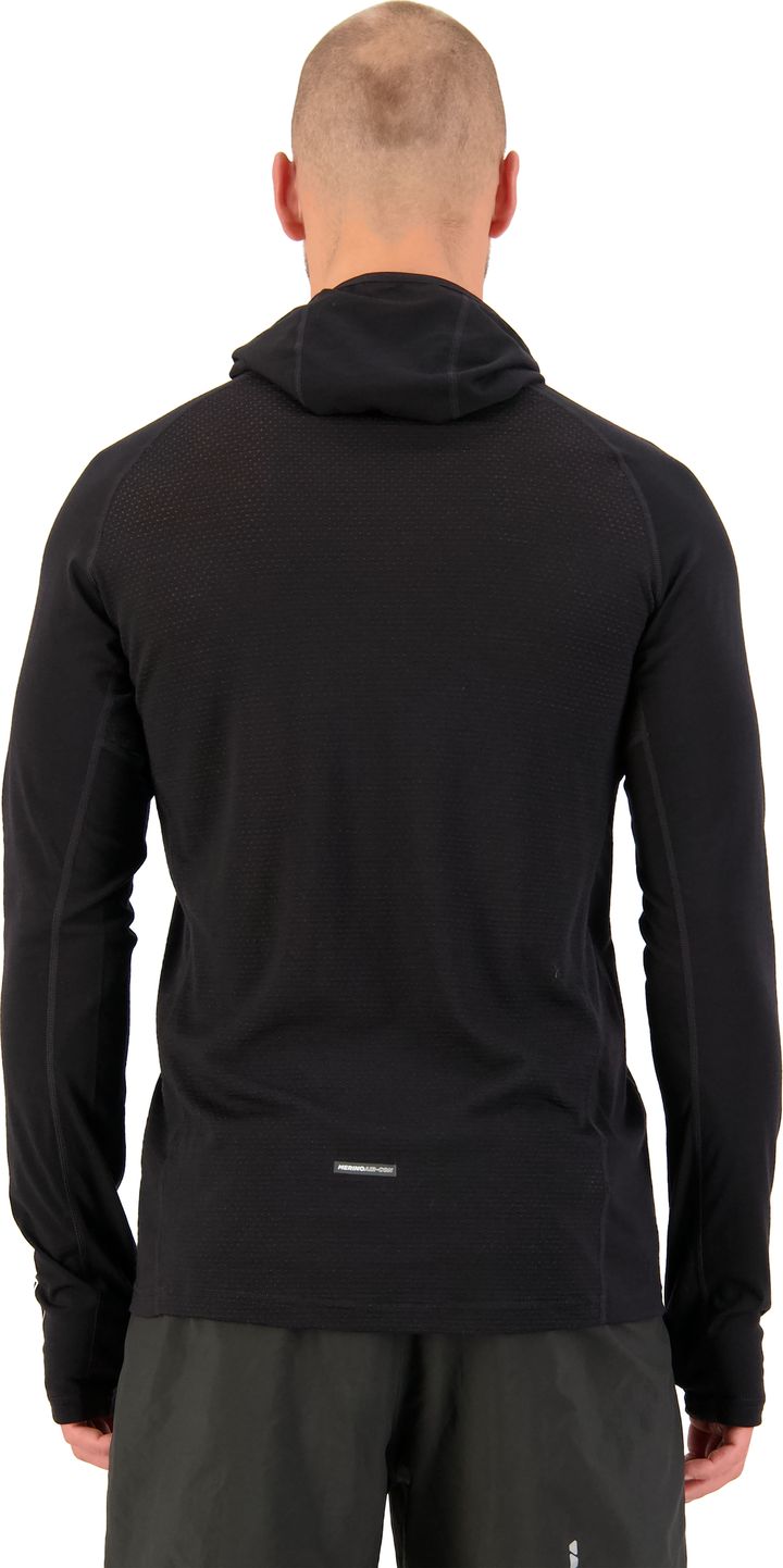 Mons Royale Men's Temple Tech Hood Black Mons Royale