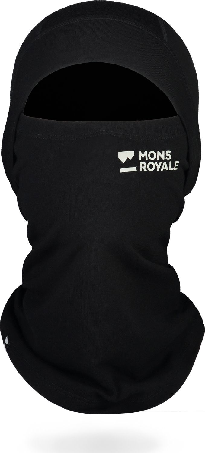 Mons Royale Olympus Merino Balaclava Black Mons Royale