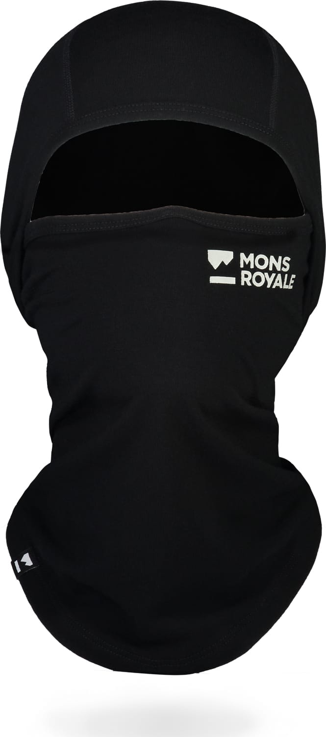 Mons Royale Santa Rosa Merino Flex 200 Balaclava Black Mons Royale