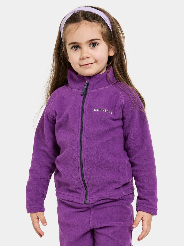 Didriksons Kids' Monte Full Zip 10 Royal Purple Didriksons