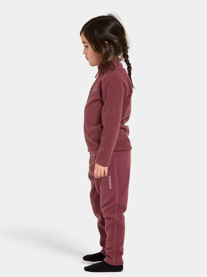 Didriksons Kids' Monte Full Zip 10 Rusty Wine Didriksons