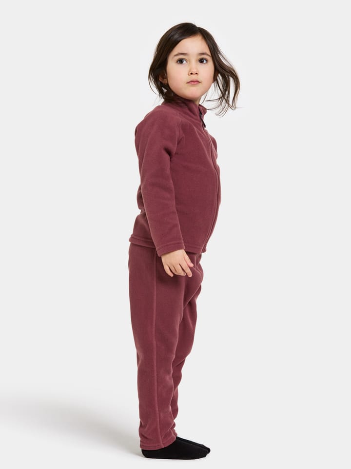 Didriksons Kids' Monte Full Zip 10 Rusty Wine Didriksons