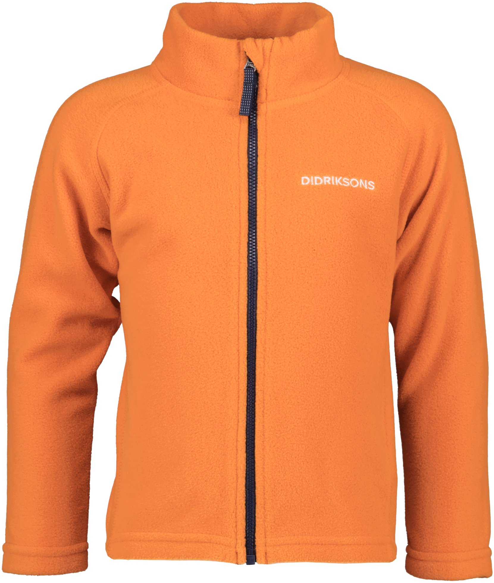 Didriksons Kids’ Monte Full Zip 10 Orange Jam