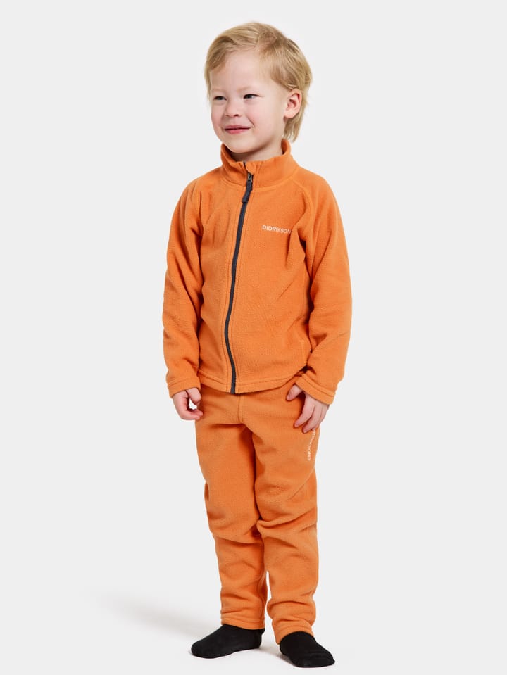 Didriksons Kids' Monte Full Zip 10 Orange Jam Didriksons