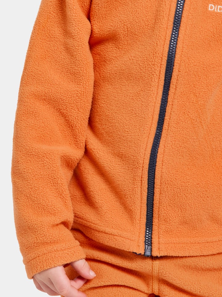 Didriksons Kids' Monte Full Zip 10 Orange Jam Didriksons