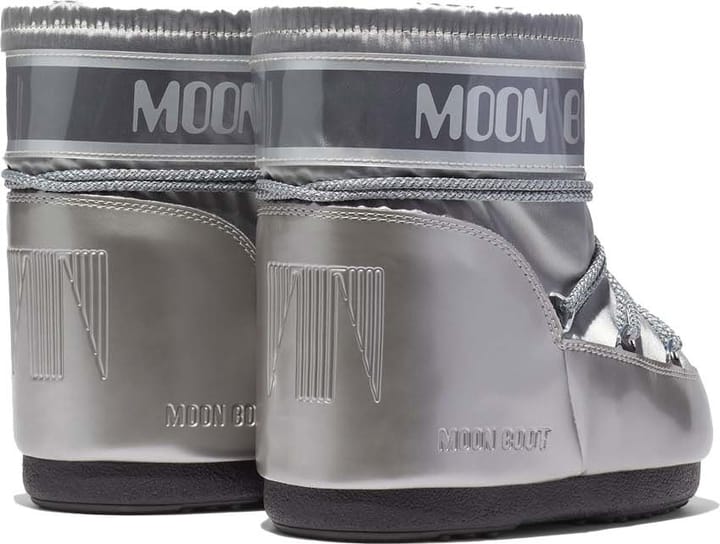 Moon Boot Icon Low Glance Silver Moon Boot