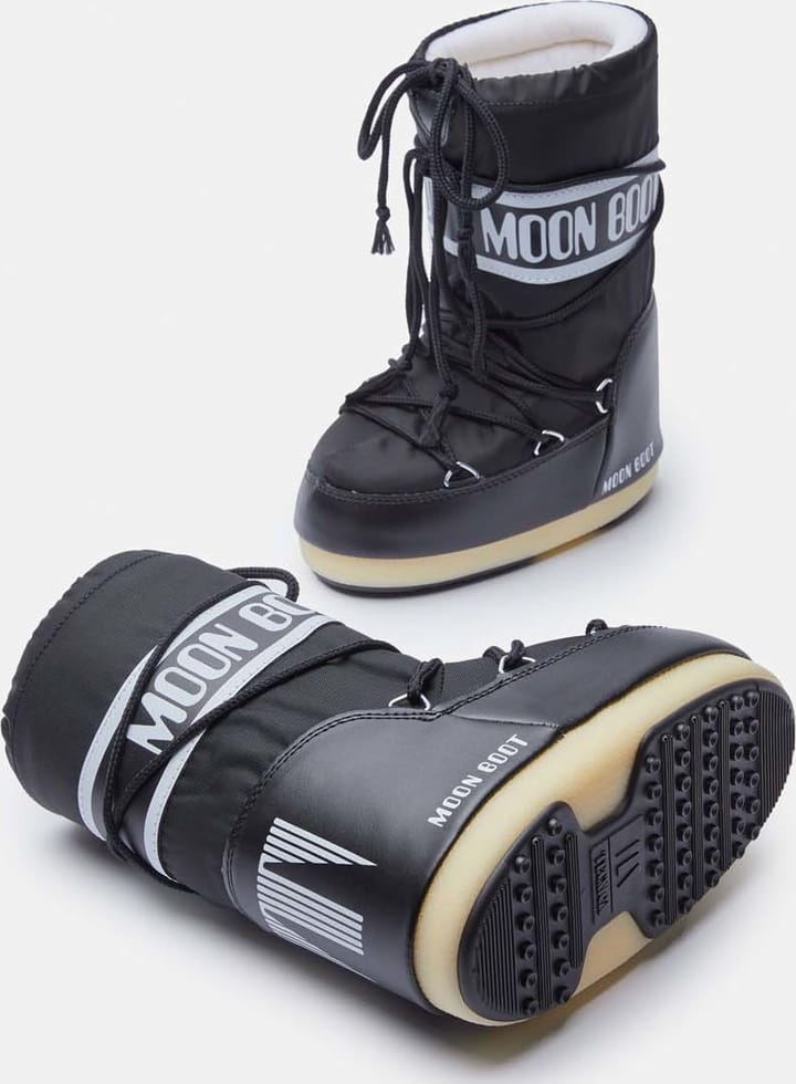 Moon Boot Kids' Icon Nylon Black Moon Boot