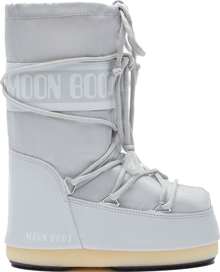 Moon Boot Kids’ Icon Nylon Glacier Gray