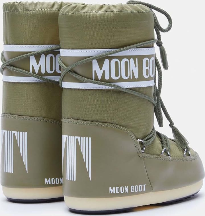 Moon Boot Kids' Icon Nylon Khaki Moon Boot