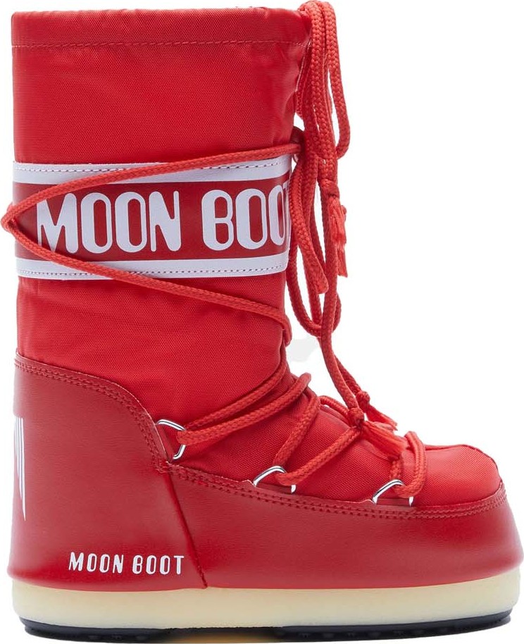 Moon Boot Kids’ Icon Nylon Red