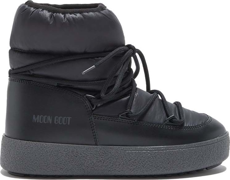 Moon Boot Women’s Low Track Low Nylon Water-Repellent Black