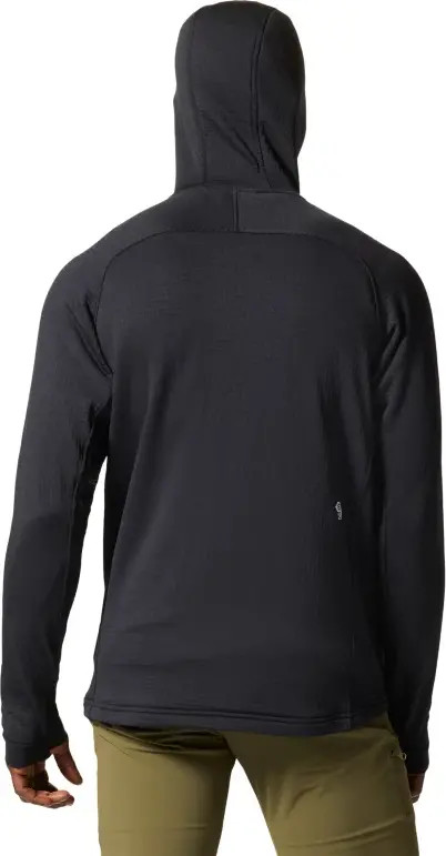 Men's Polartec Power Grid Full Zip Hoody Black, Buy Men's Polartec Power  Grid Full Zip Hoody Black here