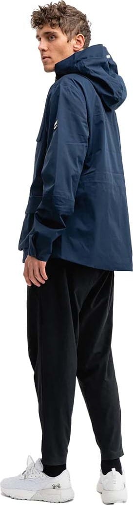 Mountain Works Unisex Utility Hybrid Rain Jacket Dress Blue Mountain Works