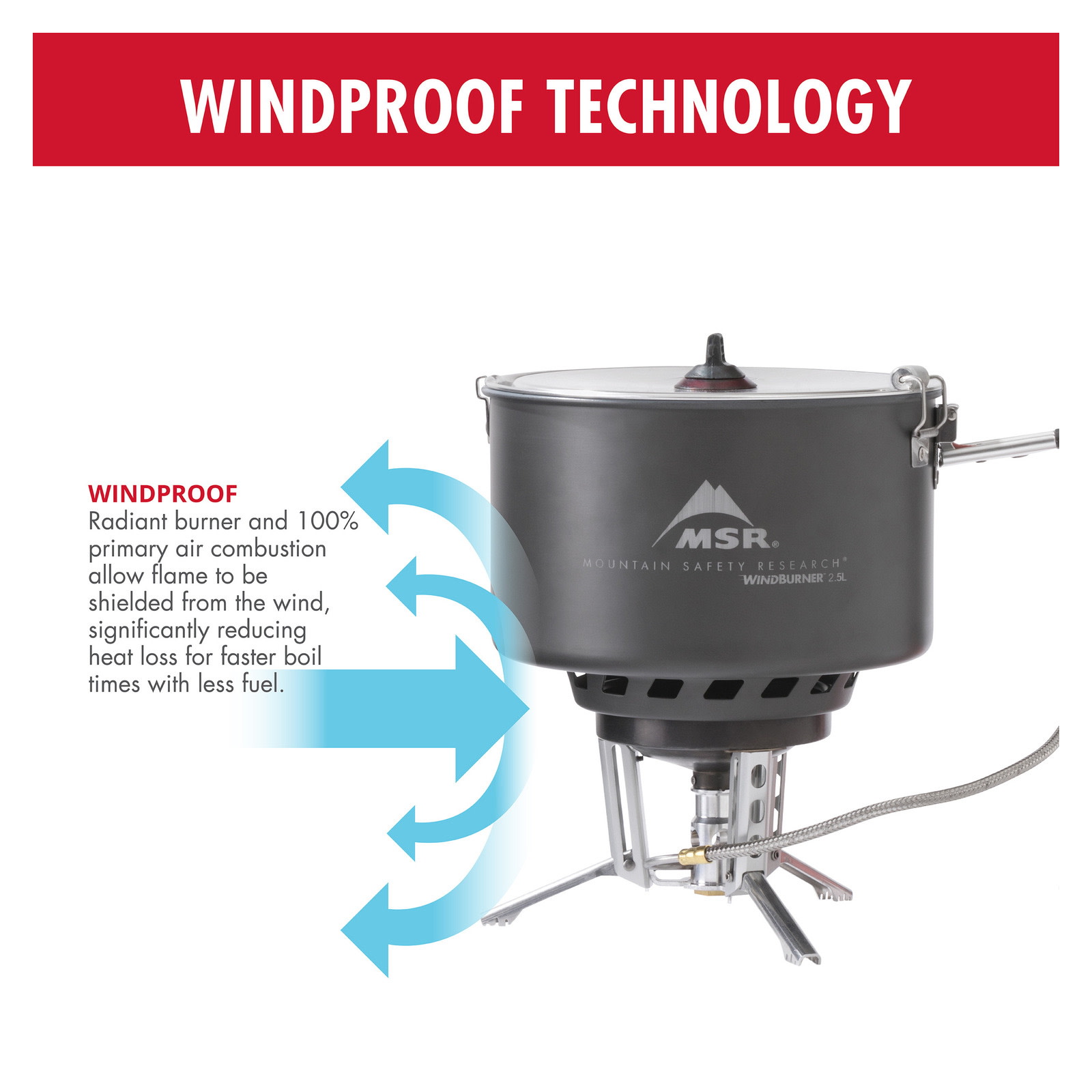 MSR WindBurner ウインドバーナー GROUP ストーブシステム - 調理器具