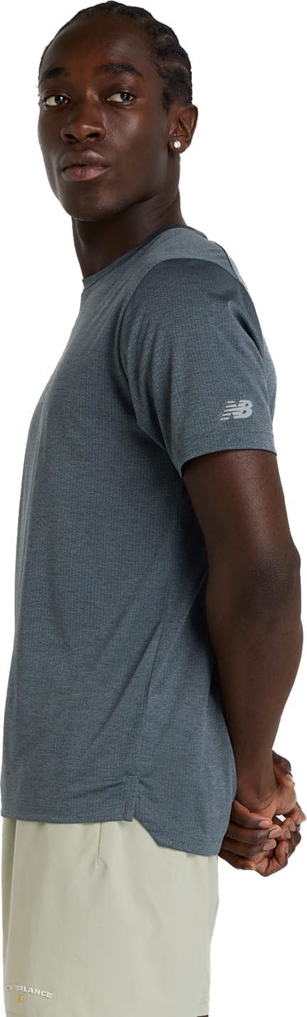 New Balance Men's Athletics Reflective Graphic T-Shirt Graphite